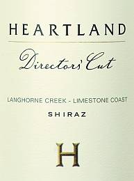 Heartland Directors Cut Shiraz Limestone Coast Langhorne Creek