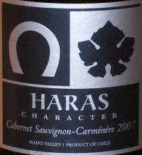 Haras Character Cabernet Sauvignon Carmenere