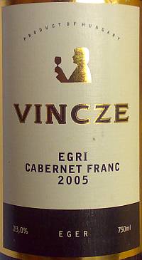 Vincze Egri Cabernet Franc