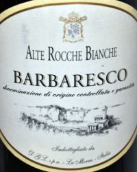 Alte Rocche Bianche Barbaresco