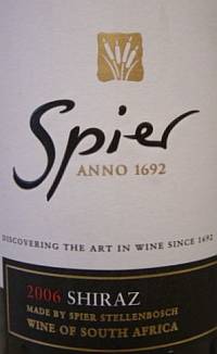 Spier Shiraz