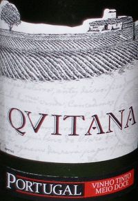 Qvitana / Quitana Vinho Tinto Meio Doce