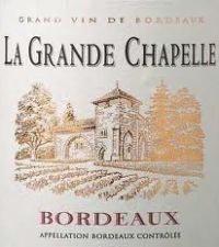 La Grande Chapelle Bordeaux Merlot Cabernet Sauvignon