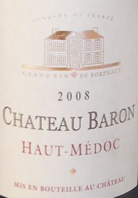 Chateau Baron Haut Medoc