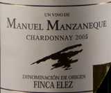 Manuel Manzaneque Chardonnay Finca Elez