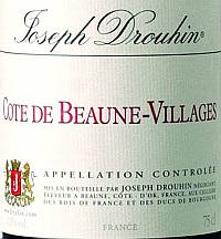 Joseph Drouhin Cote de Beaune Villages