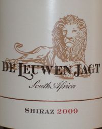 De Leuwen Jagt Shiraz