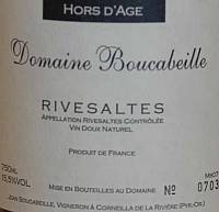Domaine Boucabeille Rivesaltes Hors d`Age