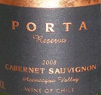 Porta Reserve Cabernet Sauvignon