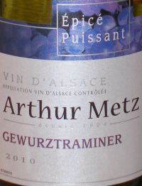 Arthur Metz Epice Puissant Gewurztraminer