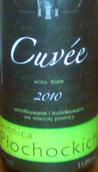 Winnica P�ochockich Cuvee wino bia�e