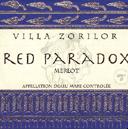 Villa Zorilor Red Paradox Merlot