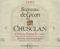 Seigneurie de Gicon Chusclan Cotes du Rhone Villages