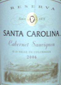 Santa Carolina Reserva Cabernet Sauvignon