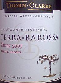 Thorn Clarke Terra Barossa Shiraz