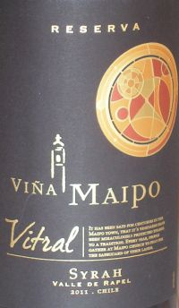 Vina Maipo Vitral Reserva Syrah