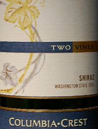 Columbia Crest Two Vines Shiraz