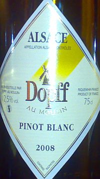Alsace Dopff Pinot Blanc