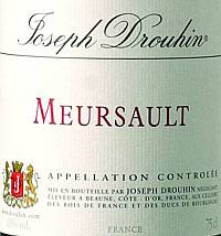 Joseph Drouhin Meursault