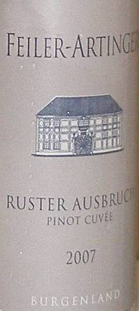 Feiler Artinger Ruster Ausbruch Pinot Cuvee