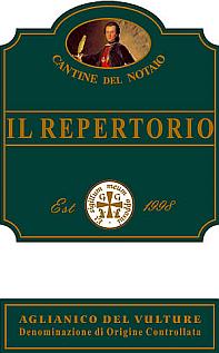 Il Repertorio Aglianico del Vulture