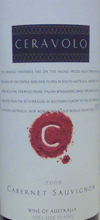 Ceravolo Cabernet Sauvignon