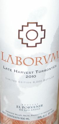 Laborum Late Harvest Torrontes