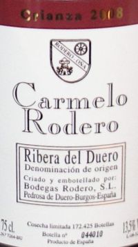 Carmelo Rodero Crianza