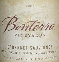 Bonterra Mendocino Caunty Organically Grown Cabernet Sauvignon