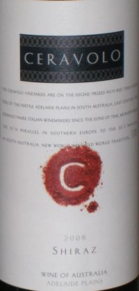 Ceravolo Shiraz