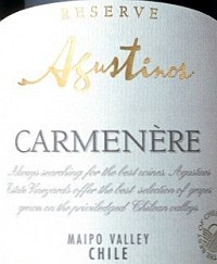 Agustinos Carmenere Reserva