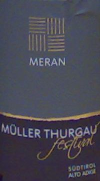 Meran Muller Thurgau Festival