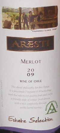 Aresti Merlot Estate Selection