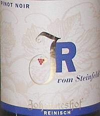 Johanneshof Reinisch Pinot Noir vom Steinfeld