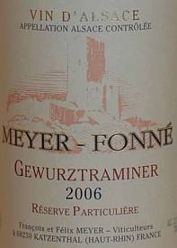 Meyer Fonne Gewurztraminer Reserve Particuliere