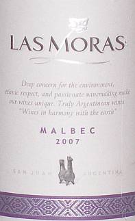Las Moras Malbec