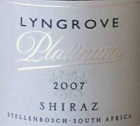 Lyngrove Platinum Shiraz